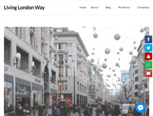 Tablet Screenshot of livinglondonway.com